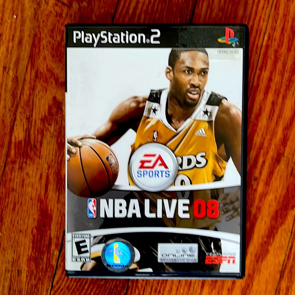 PS2 NBA LIVE 08 game - Previously owned- great condition